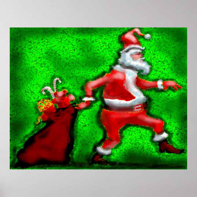Póster Santa Claus (Frente)