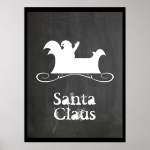 Póster Santa Claus