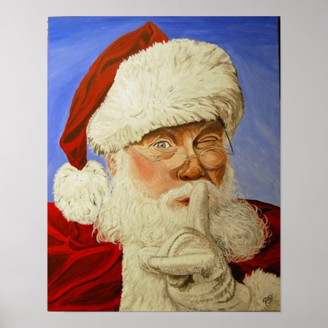 Póster Santa Claus (Frente)