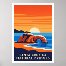 Santa Cruz California – Natural Bridges Sunset