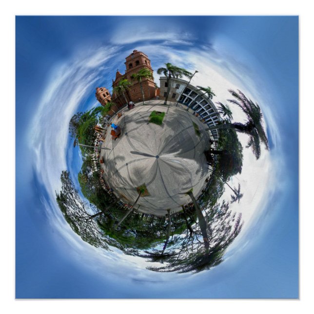 Póster Santa Cruz de la Sierra (Anverso)