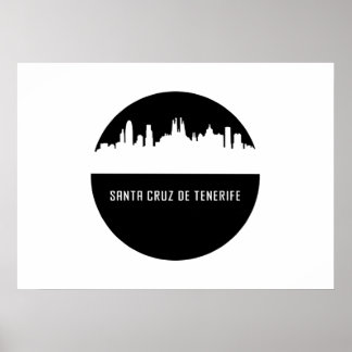 Póster Santa Cruz de Tenerife | ciudades de España