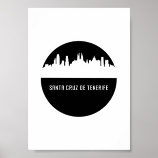 Póster Santa Cruz de Tenerife | ciudades de España