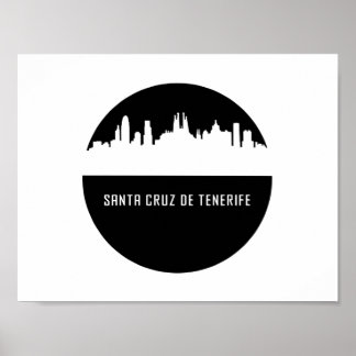 Póster Santa Cruz de Tenerife | ciudades de España