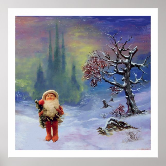 PÓSTER SANTA DE LOS GNOMOS (Frente)