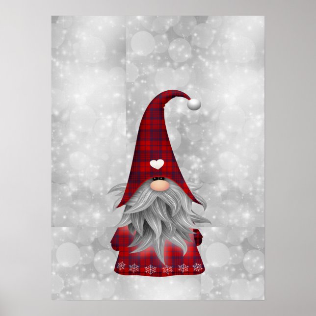 Póster Santa de Navidad          (Frente)