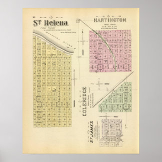 Póster Santa Elena, Nebraska