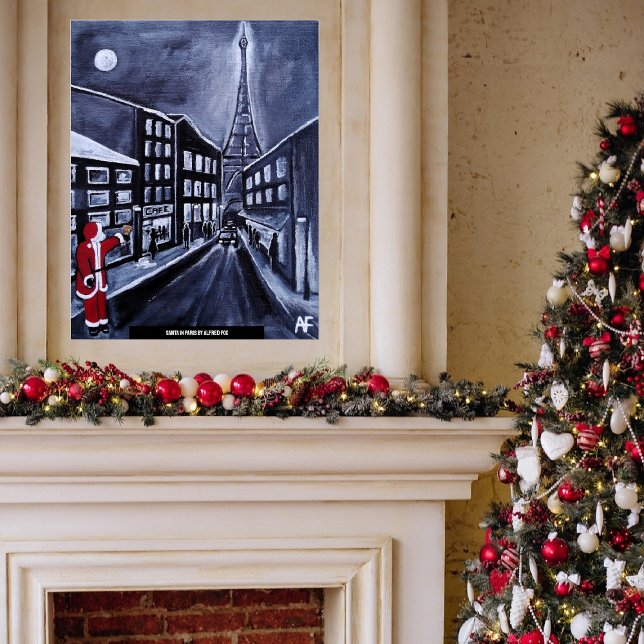 Póster Santa en París Pintura de Alfred Fox (Subido por el creador)