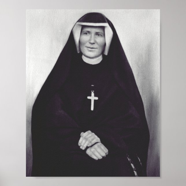 Póster Santa Faustina Kowalska (Frente)