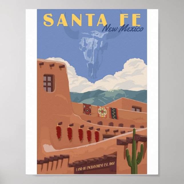 PÓSTER SANTA FE (Frente)