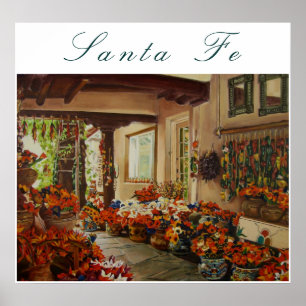 Póster Santa Fe