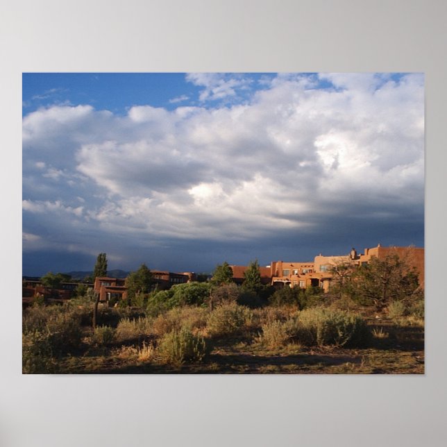 PÓSTER SANTA FE, NUEVO MÉXICO (Frente)
