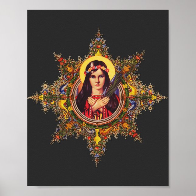 Póster Santa Filomena (Frente)