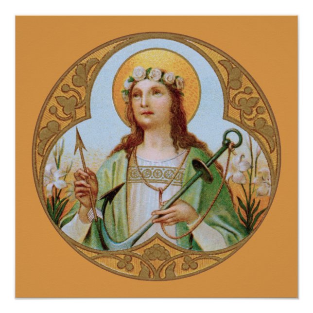 Póster Santa Filomena (BK 005) (Anverso)