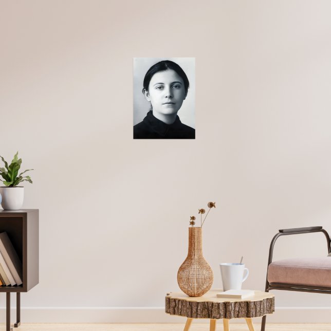 Póster Santa Gemma Galgani (Salón 3)