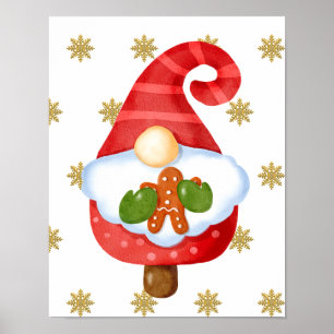 Póster Santa Gnome