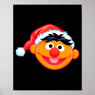 Póster Santa Hat Ernie 