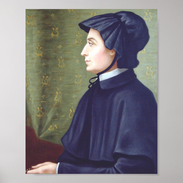 Póster Santa Isabel Ana Seton (Frente)