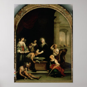 Póster Santa Isabel de Hungría