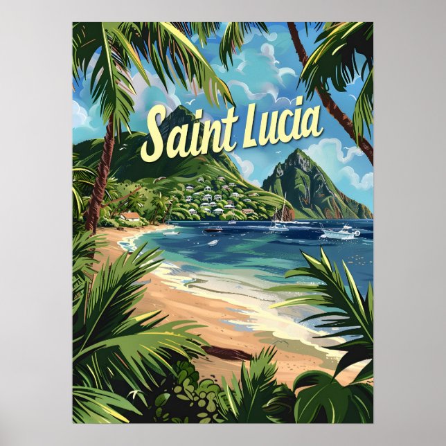 Póster Santa Lucía (Frente)