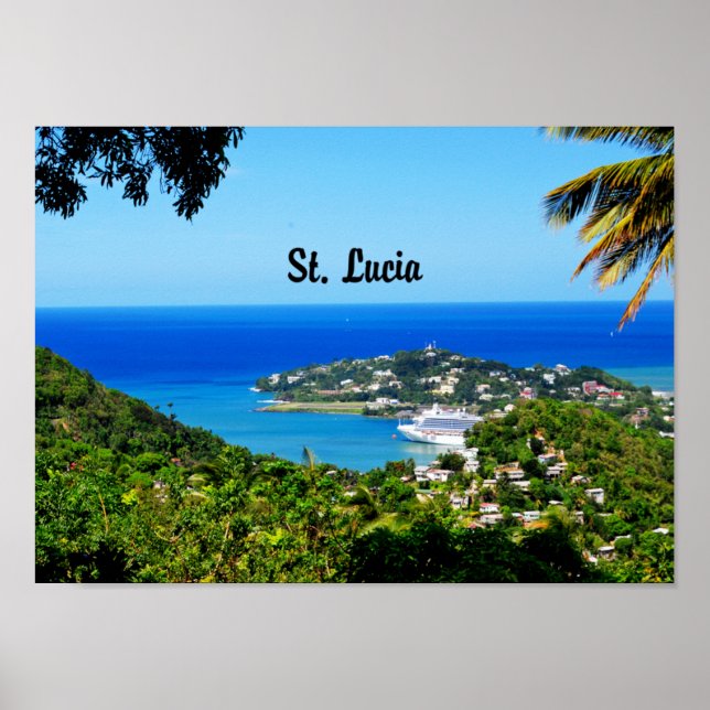 Póster Santa Lucía (Frente)