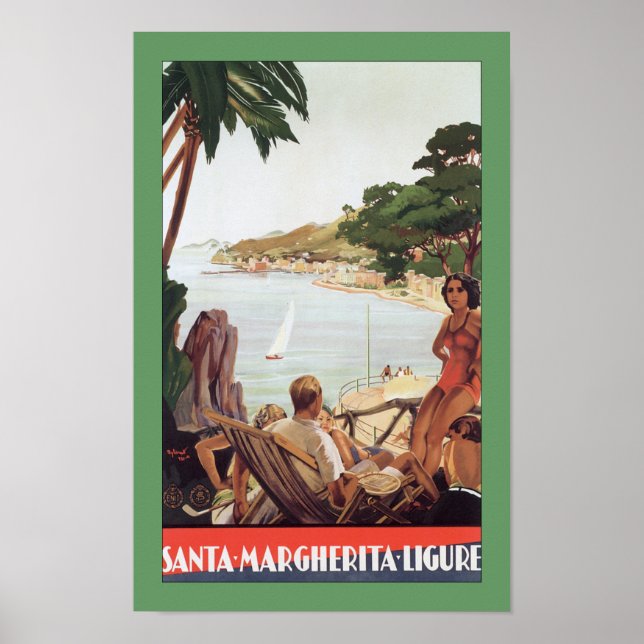 Póster Santa Margherita Ligure (Frente)