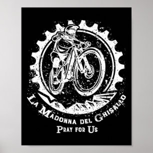 Póster Santa María del Ghisallo Patrona del Ciclismo de M