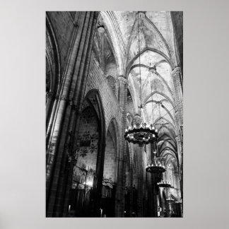 Póster Santa María del Mar, Barcelona