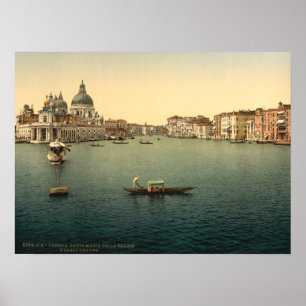 Póster Santa Maria della Salute, Venecia, Italia