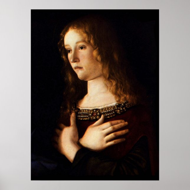 Póster Santa María Magdalena - Bellini (Frente)