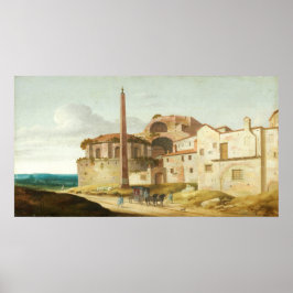 Póster Santa María, Roma - Poster Bella Artes PJ Saenreda