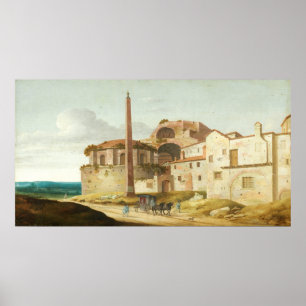 Póster Santa María, Roma - Poster Bella Artes PJ Saenreda