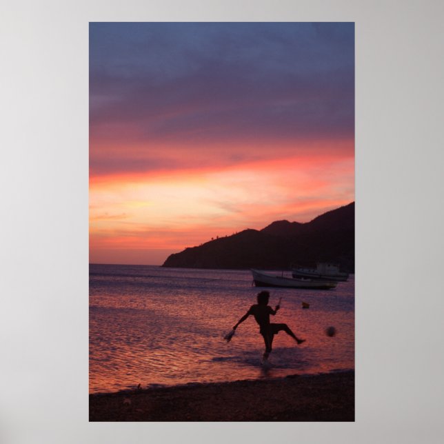 Póster Santa Marta. (Frente)