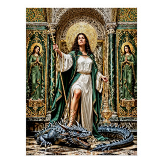 Póster Santa Marta la Dominadora