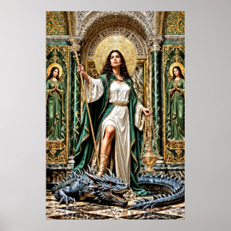 Póster Santa Marta la Dominadora