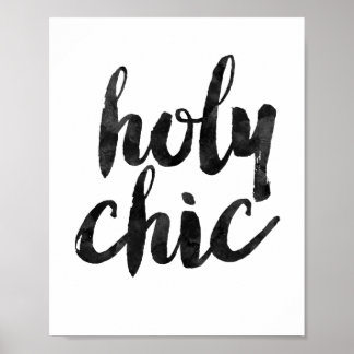 Póster Santa Moda