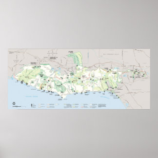 Póster Santa Monica Mountains National Recreation Area