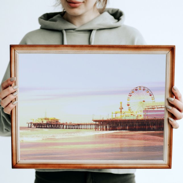 Póster Santa Mónica Pier Sunrise (Subido por el creador)