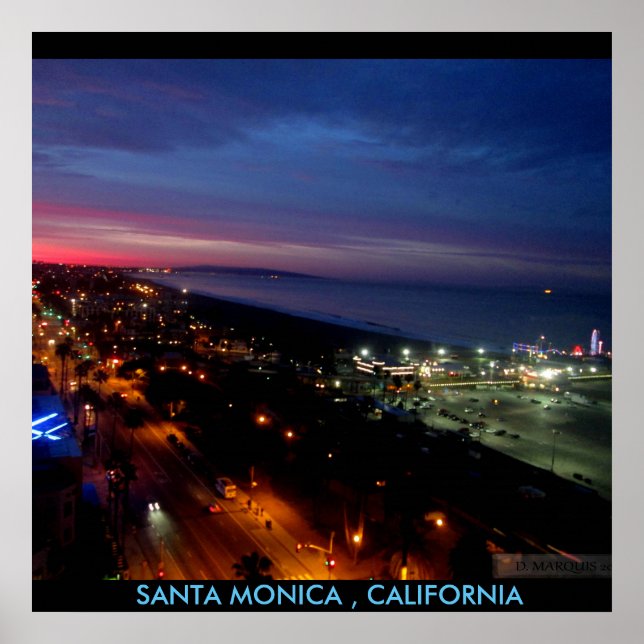 PÓSTER SANTA MONICA SUNRISE #2 POSTER (Frente)