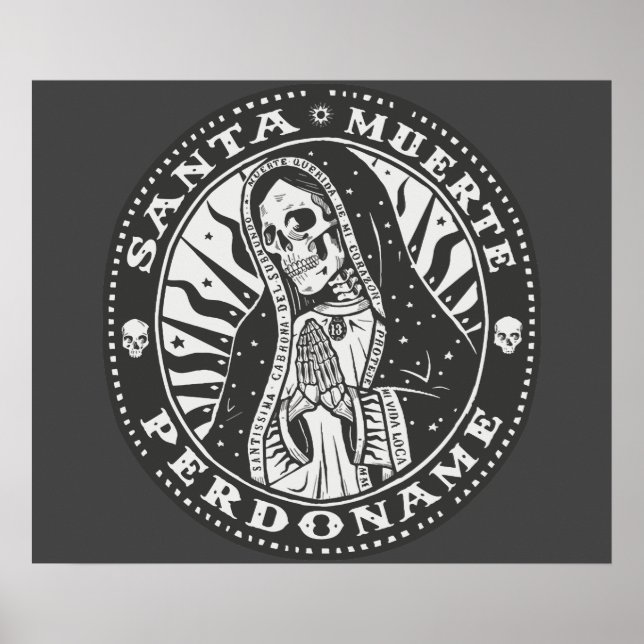Póster Santa Muerte (Frente)