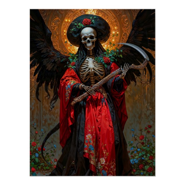 Póster Santa Muerte (Anverso)