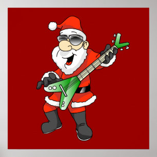 Póster Santa oscila el poster