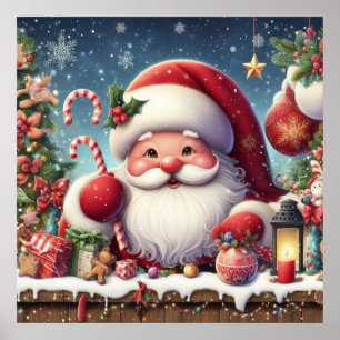 Póster Santa Poster