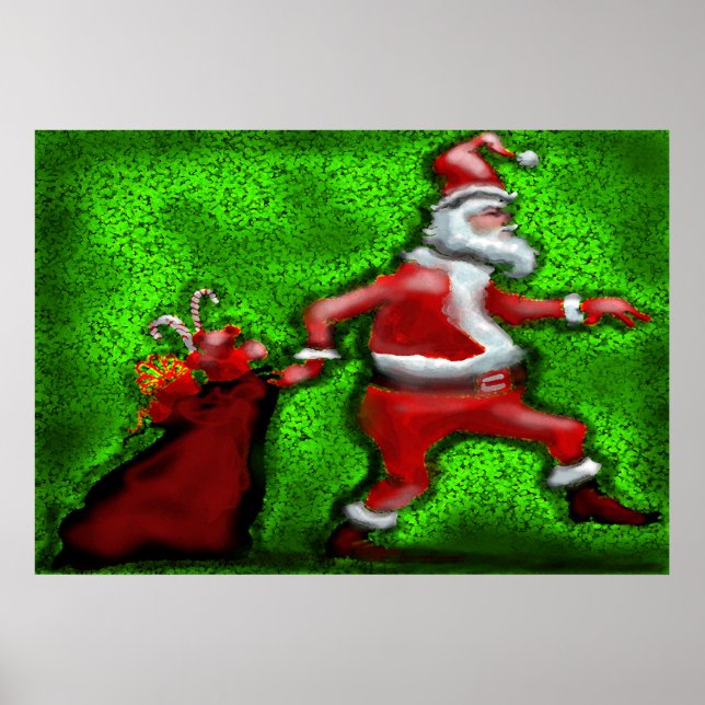 Póster Santa poster (Frente)