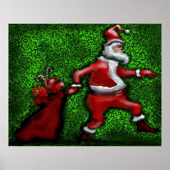 Póster Santa poster (Frente)