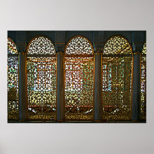 Póster Santa Sofía. Fragmento del interior. Diseño.