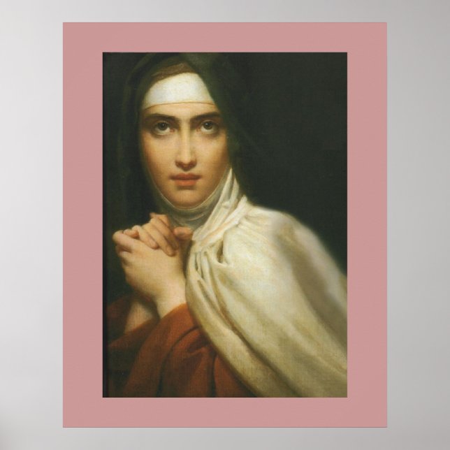 Póster santa teresa de avila 24 x 30 (Frente)