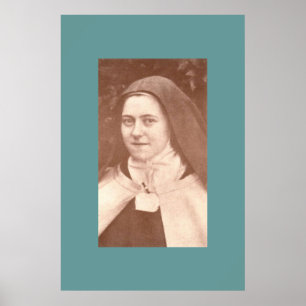 Póster Santa Teresa De Lisieux