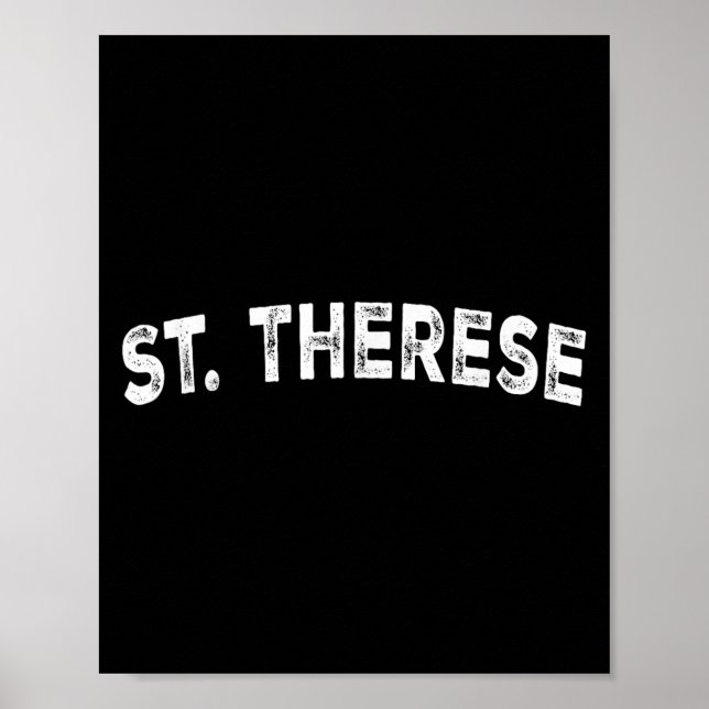 Póster Santa Teresita (Frente)