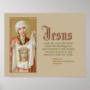 Póster Santa Verónica de Jerusalén (60 JM)